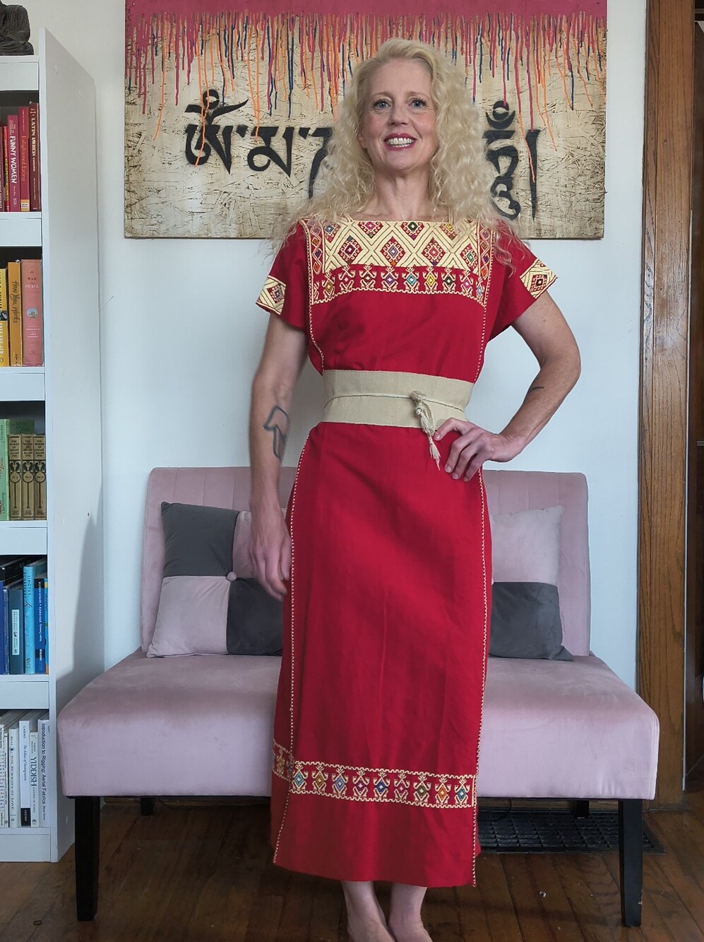 Huipil Dress Hand Woven Chiapas México